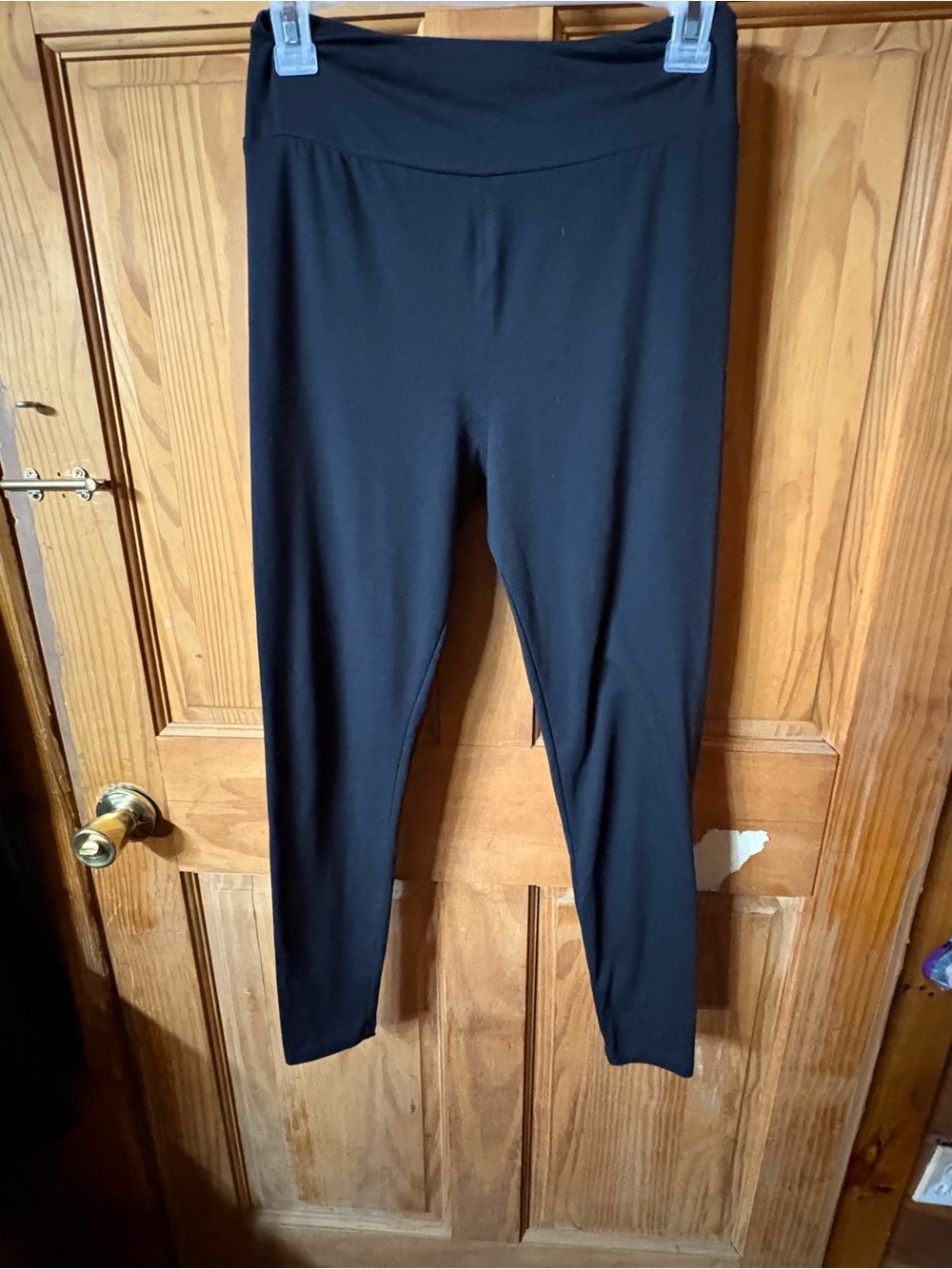 LuLaRoe Black High-Waist Leggings
